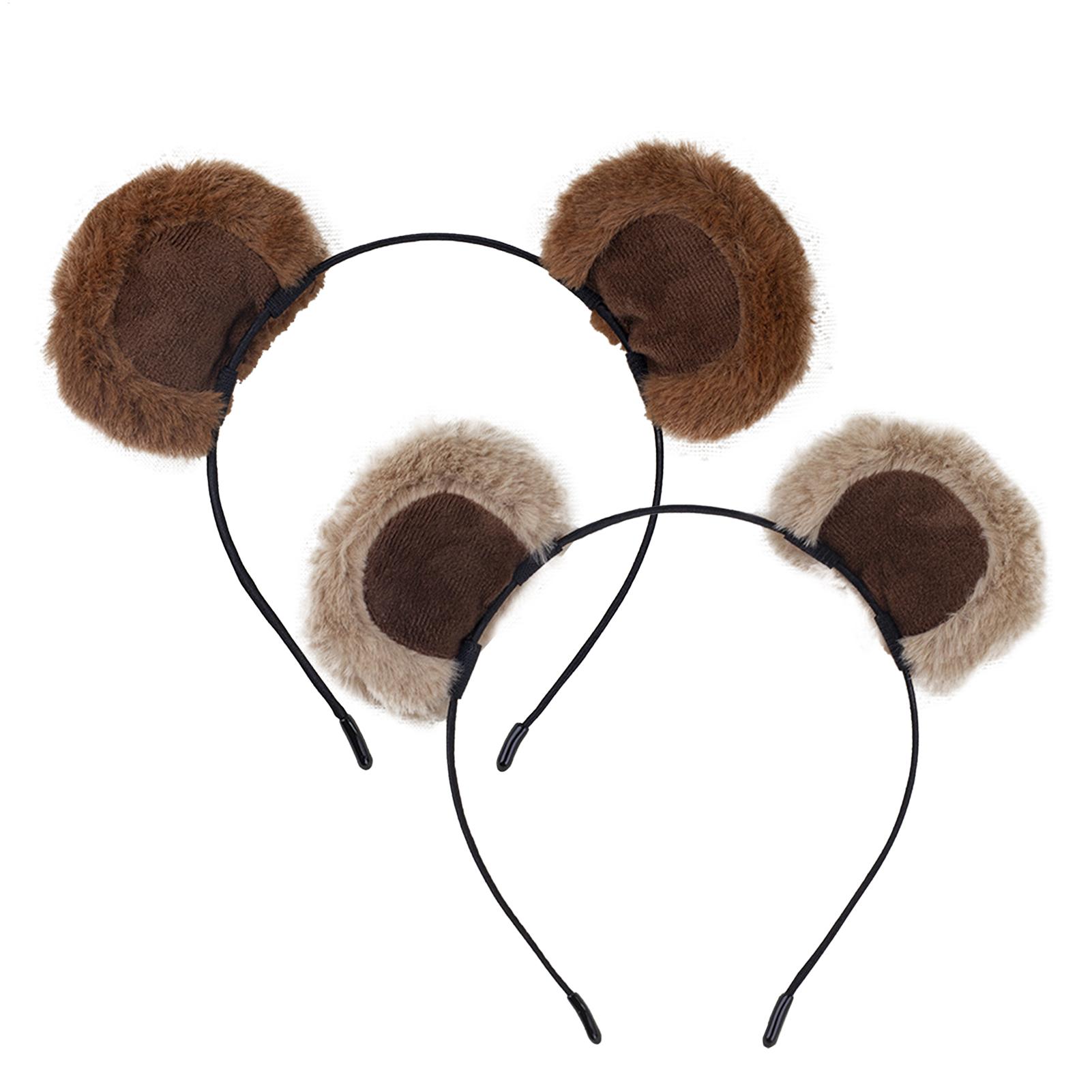 Travel Accessories For 10 Year Old Girl - Плюшевые повязки на голову с ушками