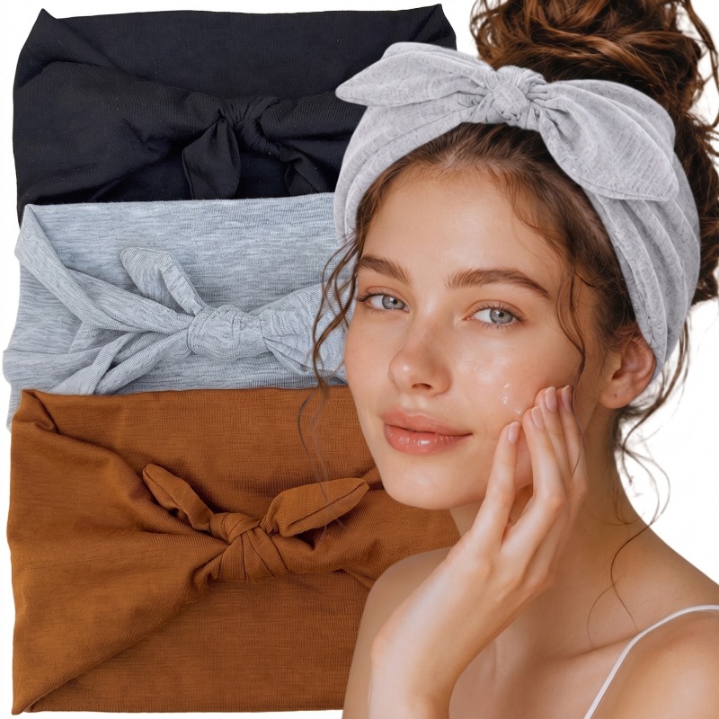 Travel Yoga Accessories - Широкая эластичная повязка на голову для