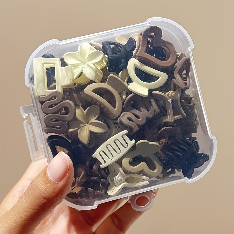 Travel Accessories For 10 Year Old Girl - 5/10/20/30 шт. бежевые смешанные маленькие зажимы,