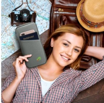 Дорожный кошелек для паспорта  – обзор и цена Travel Wallet Slim
